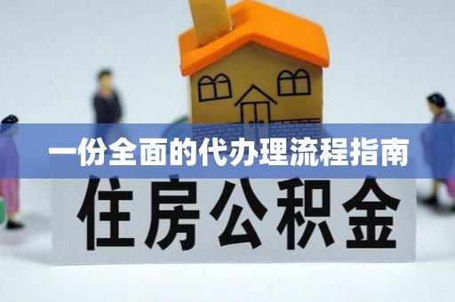 凌海一份全面的代办理流程指南